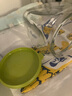 Glasslock玻璃罐帶蓋雜糧儲物收納茶葉罐糖果罐食品密封罐 500ml綠色 曬單實(shí)拍圖