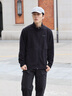 NEPA耐葩24年春夏新品戶(hù)外男士休閑抓絨衣?lián)u粒絨布保暖夾克7K16100 黑色C01 175/92A（100） 曬單實(shí)拍圖