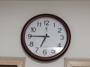 北极星（POLARIS）挂钟客厅钟表现代石英钟时尚时钟创意挂表38cm木纹 实拍图