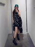 VEWJ輕奢女鞋秋冬圓頭粗跟馬丁靴女英倫風(fēng)水鉆方扣切爾西靴女款短靴 黑色單里【高端女鞋】 38 曬單實(shí)拍圖