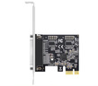 EB-LINK PCI轉并口卡臺式機電腦PCIE并口卡1284擴展卡 LPT打印機25針 PCI-E打印機并口卡 曬單實(shí)拍圖