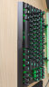 雷蛇 Razer 小蜘蛛 黑寡妇蜘蛛X竞技版背光款 机械键盘 有线键盘 游戏键盘 87键 电竞 绿轴 实拍图