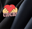 范思藍(lán)恩黑色西裝褲子女春裝寬松高腰直筒褲垂感休閑褲24FS11071 灰色 M 曬單實(shí)拍圖