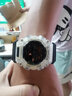 卡西歐（CASIO）男表G-SHOCK雙顯防震防水黑武士運(yùn)動石英指針腕表 GA-900TS-4APR半透明熊貓配色 曬單實(shí)拍圖