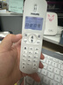 飛利浦（PHILIPS） DCTG186無(wú)繩電話(huà)機子母機辦公家用無(wú)線(xiàn)座機中文菜單屏幕背光 免提通話(huà) DCTG186雙機白色 曬單實(shí)拍圖