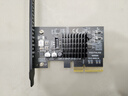 CableCC前置TYPE-C 19P擴展卡電腦PCIe轉USB3.1 TYPE-E PCIE轉USB3.0 PCIE轉USB3.0-20Pin+Type-E Type-C PCI-E 2X轉USB3 曬單實(shí)拍圖