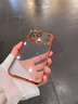 貝克拉適用蘋(píng)果17promax手機殼新款Ai按鍵全包iphone17pro透明閃粉鏡頭保護套17防摔輕奢高級女超薄外殼 【橙黃色】久用不黃_帶鏡頭膜_超薄防摔 iPhone 17 Pro Max 曬單實(shí)拍圖