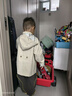 戴維貝拉（DAVE＆BELLA）兒童連帽風(fēng)衣休閑男童外套小童長(cháng)袖上衣秋季新款童裝男寶寶外衣 杏色【現貨】 130 cm（建議身高120-130cm） 曬單實(shí)拍圖