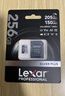 雷克沙（Lexar）256GB TF(MicroSD)存儲卡 V30 4K 讀205MB/s 無(wú)人機運動(dòng)相機Pocket3官方推薦內存卡(SILVER PLUS) 曬單實(shí)拍圖