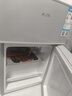 奧克斯（AUX）家用雙門(mén)迷你小型冰箱 冷藏冷凍保鮮小冰箱 宿舍租房節能電冰箱 【國家補貼】BCD-24K118 基礎款 銀色 曬單實(shí)拍圖