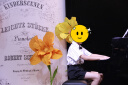 蘿卜唄唄（LUOBOBEIBEI）男童禮服夏季休閑襯衫背帶褲套裝生日主持演出服 襯衫四件套 140  曬單實拍圖