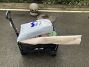野徒者露營(yíng)車(chē)戶(hù)外推車(chē)野餐車(chē)兒童可躺露營(yíng)裝備折疊擺攤營(yíng)地車(chē)小買(mǎi)菜車(chē) 【活動(dòng)款】曜石黑-5寸萬(wàn)向輪 升級加粗全鋼車(chē)架 曬單實(shí)拍圖