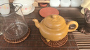 眷砂堂宜興原礦紫砂壺純手工泡茶壺家用國工茶具套裝黃金段泥大彬如意 原礦黃金段 270ml 曬單實(shí)拍圖