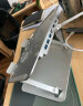 极川(JRC)笔记本电脑支架散热器 带USB分线器HUB扩展 苹果Mac联想拯救者华为升降悬空立式增高架铝合金 实拍图