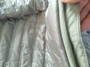 千紙鶴冬季新款男士襯衫領(lǐng)輕薄夾克羽絨服工裝商務(wù)休閑翻領(lǐng)外套男冬裝 02D卡其綠 L 曬單實(shí)拍圖