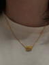 金至尊（3DG Jewellery）肖邦鏈黃金項鏈素鏈足金999項鏈簡(jiǎn)約金頸鏈子生日禮物計價(jià) 金重2.71克(配珠寶禮盒) 曬單實(shí)拍圖