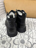 老爺車(chē)（WECKER）馬丁靴高幫男鞋棉鞋冬季男加絨加厚羊毛一體短靴工裝靴男士皮鞋 LYMB18071黑色[羊毛內里] 40 曬單實(shí)拍圖
