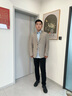 沙馳SATCHI男裝男士西服2024春夏新款泡泡紗抗皺耐穿商務(wù)正裝通勤西裝外套男 卡其 54 曬單實(shí)拍圖