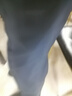 恒源祥春秋男褲中老年長褲男士條紋格子羊毛絨高腰寬松小西褲男爸爸免燙 深灰暗格6519 36(腰圍2尺8=93CM) 曬單實(shí)拍圖
