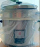 三角牌（Triangle）電飯煲 老式電飯鍋家用304不銹鋼煮飯鍋燉湯鍋帶蒸籠家庭用大容量 5升丨升級304內膽【0涂層】丨4-6人 5L 曬單實(shí)拍圖
