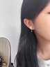 BJYLS999足銀蝴蝶流蘇耳釘女2025新款百搭純銀耳環(huán)氣質(zhì)養耳洞小眾耳飾 S999足銀耳釘（一對價(jià)） 曬單實(shí)拍圖