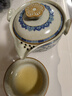 金鑲玉 旅行茶具 仿宋汝窯快客杯青花便攜式開片可養(yǎng)戶外功夫茶具套裝 繁花米黃頌雅汝窯旅行茶具 曬單實拍圖