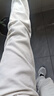 啄木鳥(niǎo)（TUCANO）米白色牛仔褲男2025春秋新款百搭寬松直筒休閑褲日系闊腿休閑褲子 米白色 無(wú)腰帶 XL 115-125斤 曬單實(shí)拍圖