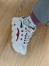 斐樂(lè )（FILA）老爹鞋女鞋情侶款運動(dòng)鞋圣誕可頌面包鞋休閑鞋男鞋 【女】雪白/雨朦灰色-SR 39 曬單實(shí)拍圖