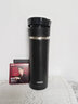 膳魔師（THERMOS）溫顯保溫杯高檔辦公泡茶溫度顯示不銹鋼便攜商務(wù)定制水杯TCDB-500 黑色 470ml 曬單實(shí)拍圖