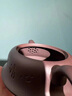 璽翰雅（ROYHOYE）宜興紫砂壺名家純全手工泡茶壺周小明紫泥曲壺家用原礦功夫茶具 國高工周小明作品 曬單實(shí)拍圖