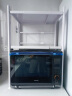四季沐歌（MICOE）厨房置物架微波炉架可伸缩三层加厚款高度可调节烤箱架收纳架白色 实拍图