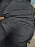 鴨鴨（YAYA）羽絨服男203g高充絨撞色可拆卸加厚2025年冬最新款面包服保暖外套 黑色 XL 180 曬單實(shí)拍圖