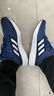 adidas RESPONSE SUPER隨心暢跑舒適網(wǎng)面體測跑鞋男子阿迪達斯 深藍/白色   42 曬單實(shí)拍圖