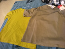 皮爾卡丹（pierre cardin）純棉螺紋中袖t恤女夏季新款圓領(lǐng)百搭顯瘦修身五分袖打底衫體恤女 酒紅色 純棉 2XL 建議120-135斤 曬單實拍圖