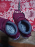 福来红老北京棉鞋女冬加绒奶奶鞋防水防滑保暖妈妈鞋软底老太太加厚棉靴 红色（女款） 37 实拍图