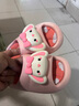 圣閑夏季女童涼拖鞋公主卡通室內防滑浴室洗澡可愛(ài)軟底中小童兒童拖鞋 粉色 30/31碼(內長(cháng)18CM適合4-5周歲) 曬單實(shí)拍圖