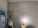 潛水艇槍灰色隱形地漏鑲嵌瓷磚不銹鋼全銅防臭淋浴長(cháng)條隱藏式奶油風(fēng)側排 【槍灰側排5CM】60cm隱形 曬單實(shí)拍圖