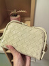 BOTTEGA VENETA[禮物]葆蝶家女士INTRECCIATO編織CONCERT手拿包 海鹽色 均碼 曬單實(shí)拍圖