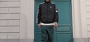 adidas休閑簡(jiǎn)約三條紋梭織立領(lǐng)夾克外套男裝秋季阿迪達斯三葉草 黑色 (偏小，推薦買(mǎi)大1碼)   XL 曬單實(shí)拍圖