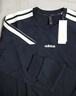 阿迪達斯 （adidas）衛衣黑色運動(dòng)三條紋男女同款圓領(lǐng)套頭上衣KA2562 黑色 M 曬單實(shí)拍圖