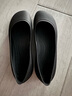卡駱馳（CROCS）布魯克林平底鞋女士休閑鞋|209384 黑色-001 36 /37(230mm) 曬單實(shí)拍圖