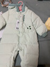 巴拉巴拉童裝嬰兒羽絨服連體衣2025寶寶冬裝加厚哈衣爬服萌趣208425120214 曬單實(shí)拍圖