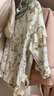 童泰（TONGTAI）寶寶秋衣套裝夏季純棉嬰兒內(nèi)衣兒童睡衣秋褲家居服提花藍色90cm 曬單實拍圖