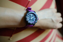 百年靈（BREITLING）【新品】ENDURANCE專(zhuān)業(yè)耐力運動(dòng)男女表38多色瑞士手表 紫色 曬單實(shí)拍圖