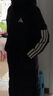 阿迪達斯（adidas）男女情侶裝長(cháng)款羽絨服冬季新款連帽厚運動(dòng)服過(guò)膝保暖防風(fēng)外套 黑色/情侶款/2025新款 XL 曬單實(shí)拍圖