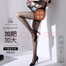浪莎絲襪女大碼雙加檔超薄黑絲連褲襪性感長(cháng)筒黑色打底褲襪 曬單實(shí)拍圖