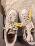耐克NIKE女休閑板鞋空軍一號 AIR FORCE 1運(yùn)動鞋IB8874-111粉白38 曬單實拍圖