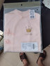 INSLABE嬰兒上衣單件純棉新生兒內衣初生寶寶秋衣春秋打底衣和尚服衣服0 2件裝四季款單上衣-皇冠粉色組合 52 (建議0-1月5-8斤) 曬單實(shí)拍圖