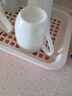 京樂(lè)陶瓷茶杯帶蓋會(huì)議杯子 純白辦公茶杯禮品商務(wù)帶蓋馬克杯介杯 水杯 2號(hào)無(wú)紋杯身(單杯身) 250ml 1只 曬單實(shí)拍圖
