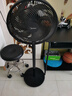 美的（Midea）【超級單品】七葉輕音立式電風(fēng)扇家用柔風(fēng)落地扇臺式桌面小型風(fēng)扇大風(fēng)量節能搖頭宿舍電扇 SAF30AB 曬單實(shí)拍圖